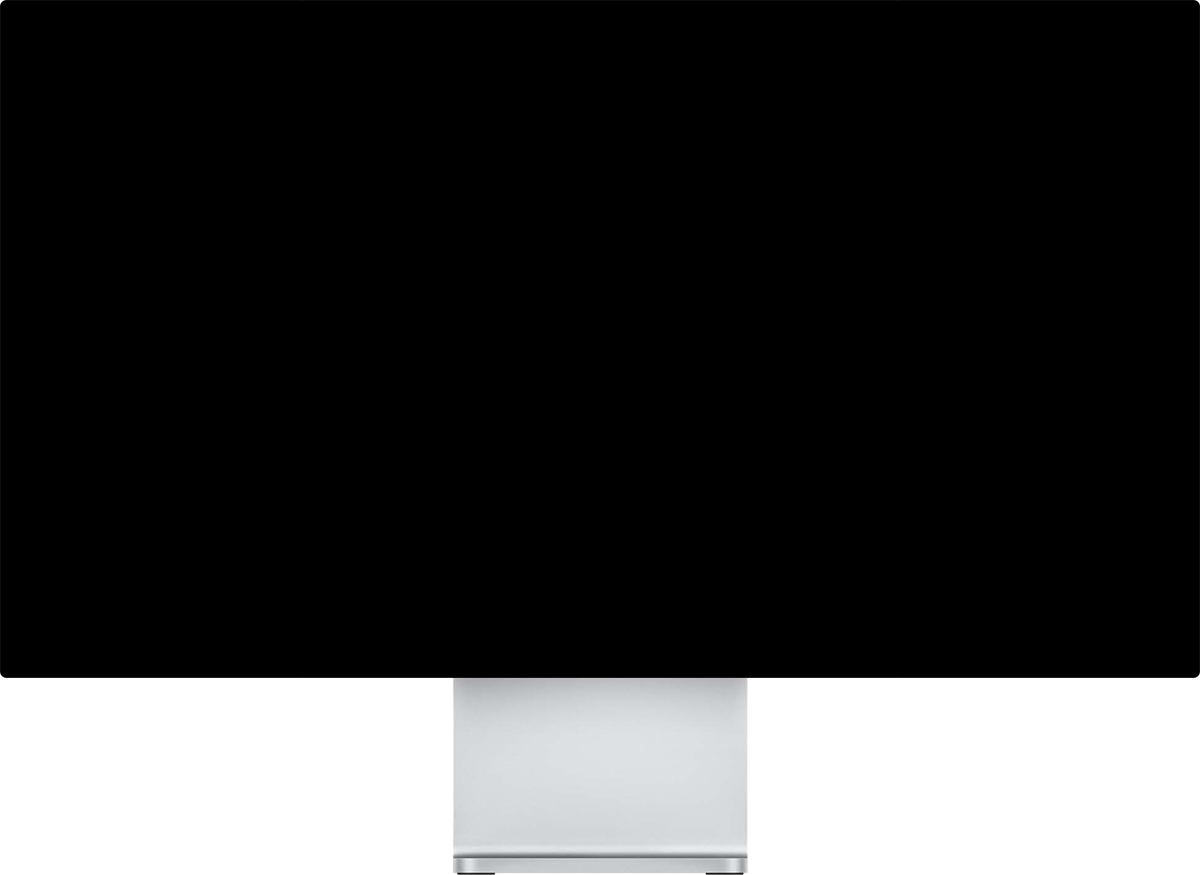 Desktop monitor frame